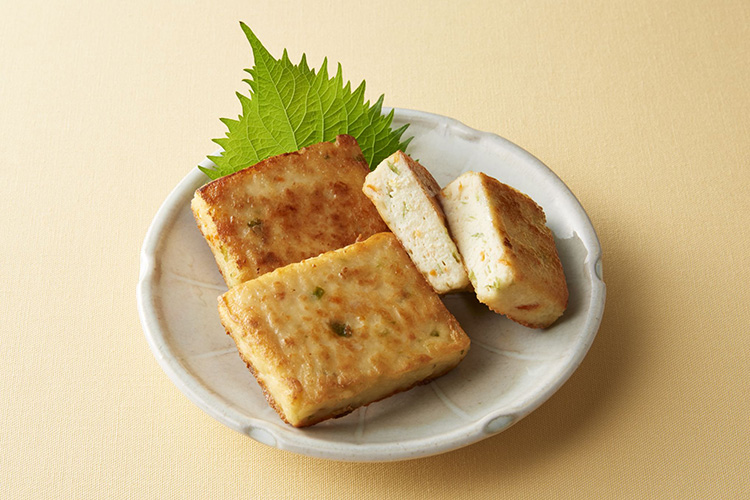 海鮮豆腐ステーキ 商品情報 神栄株式会社 食品部 業務用冷凍食品のサプライヤー
