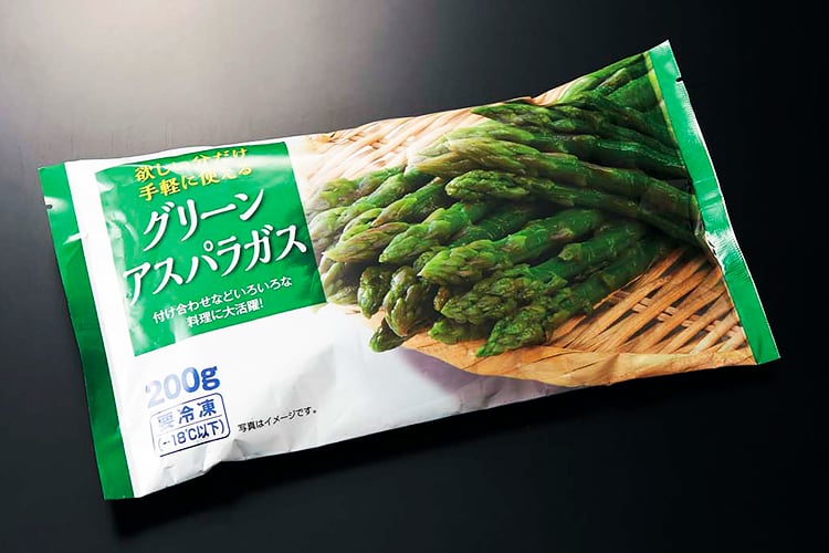 グリーンアスパラガス（市販用）｜商品情報｜神栄株式会社 食品部｜業務用冷凍食品のサプライヤー